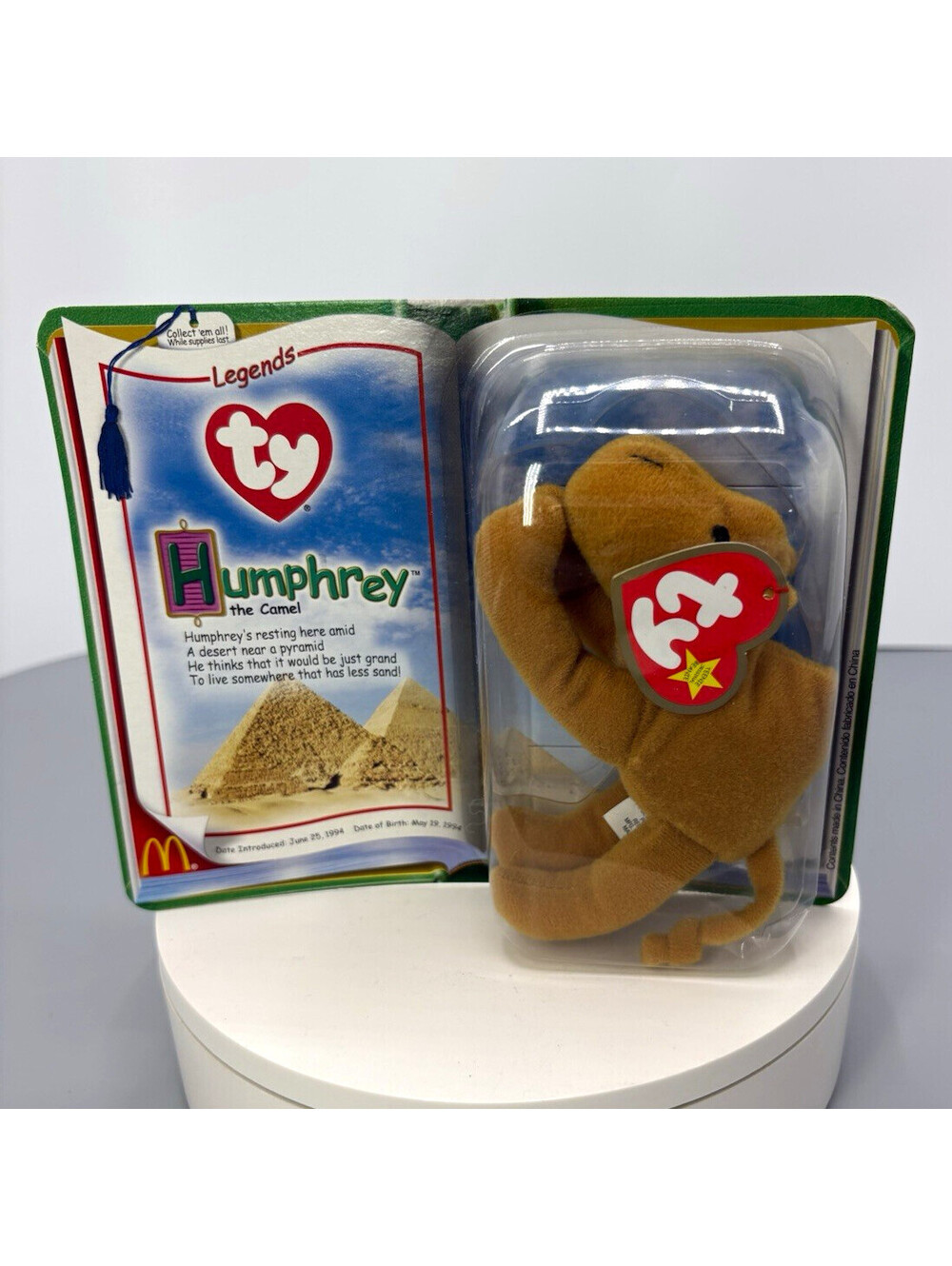 Ty Beanie Babies Humphrey the Camel McDonald’s Teenie Beanie Baby 2000